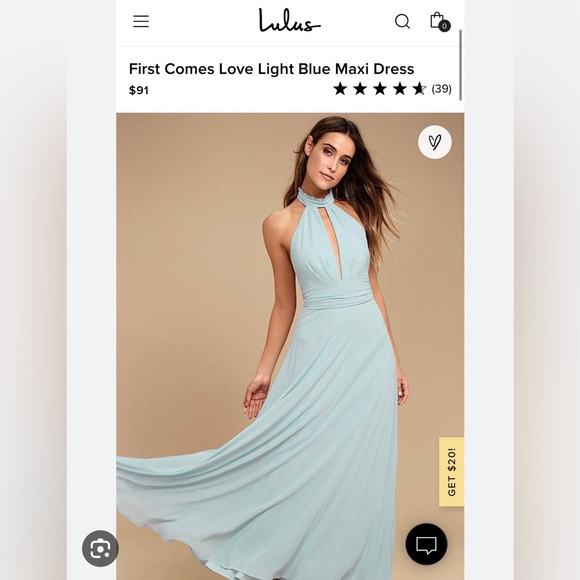 Lulus Dresses & Skirts - BABY BLUE LULU CUTE DRESS